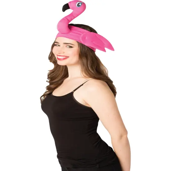 Animals Of The World Pink Flamingo Headband Costume Accessory {1}
