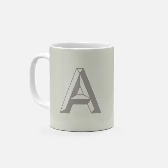 Monogram Letter 11oz Mug II {5}