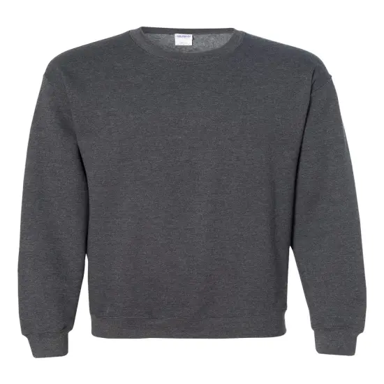 Gildan&reg; Heavy Blend Long Sleeve Crewneck Sweatshirt Dark heather {1}