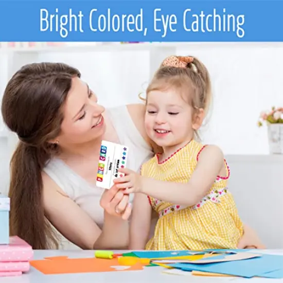 102 Pieces Punch Cards, Star Shaped Incentive Reward Cards Business Size Student Award Cards Boost Creativity & Skills Development for Business, Classroom, Kids Behavior, Students, Teachers, 3.5” x 2” {3}