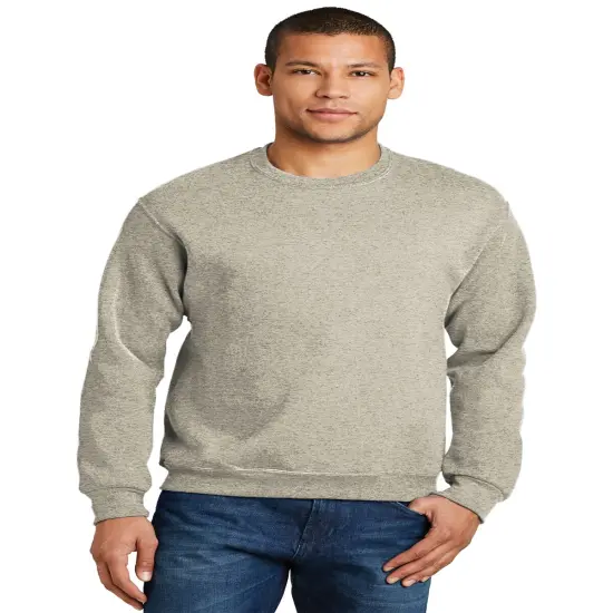 Jerzees&reg; NuBlend Crewneck Sweatshirt Oatmeal heather {1}