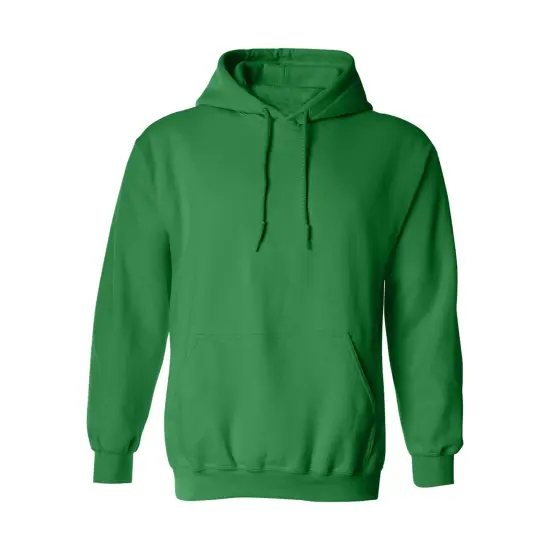 Gildan&reg; Heavy Blend Long Sleeve Fleece Hooded Sweatshirt Irish green {1}