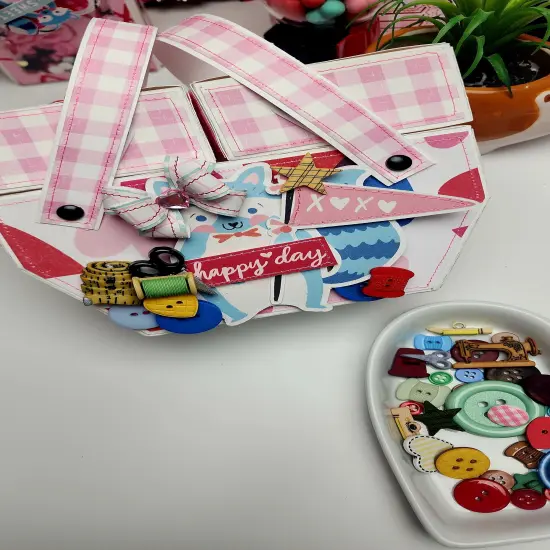 Buttons Galore and More 50+ Novelty Buttons for Sewing and Crafts - Sewing Theme Buttons {3}