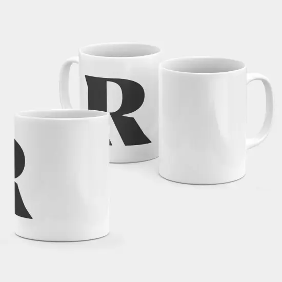 Monogram Letter 11oz Mug XXVII {1}