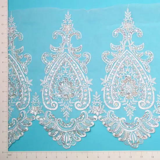 Vintage Bridal Lace Trim White {3}