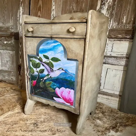 Redesign With Prima A1 Decoupage Rice Paper (Mulberry Tissue Paper) ? Spring Magnolias 23.4"X33.1" 655350655853 {4}