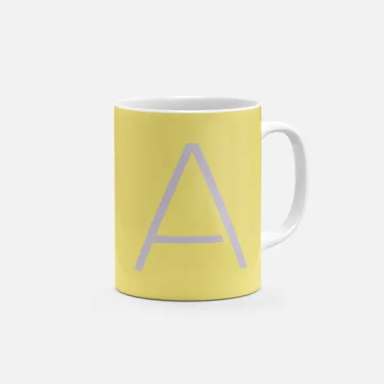 Monogram Letter 11oz Mug XXV {1}