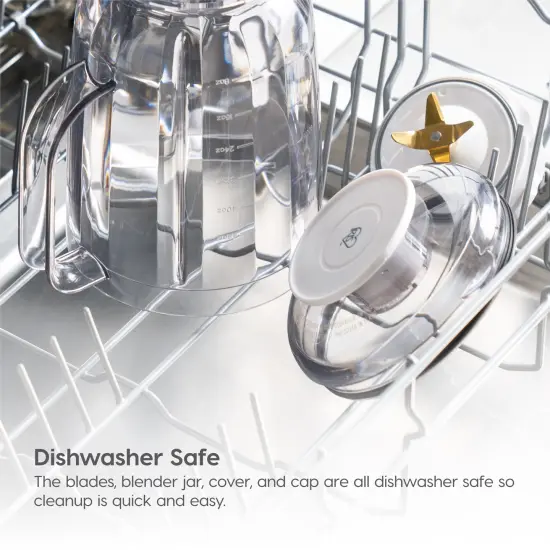 IRIS USA 3-Speed High-Power Professional-grade Blender Black {6}