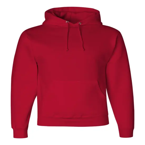 JERZEES&reg; Super Comfortable Hooded Sweatshirt True red {1}