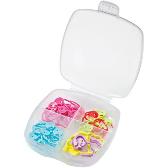 Clover Quick Locking Stitch Marker Set 36/Pkg {2}