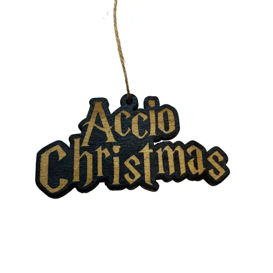 Ornament Accio Christmas - BLACK Ornament {1}
