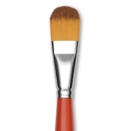 Raphael Golden Kaerell Brush - Filbert, Long Handle, Size 22 {1}