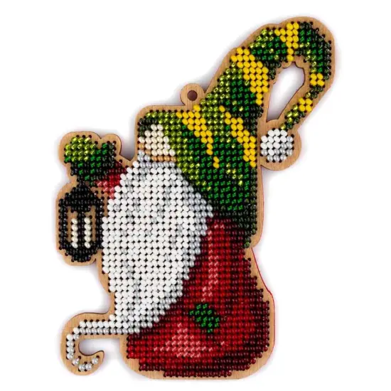 Set for embroidery with beads on wood FLK-502 {2}