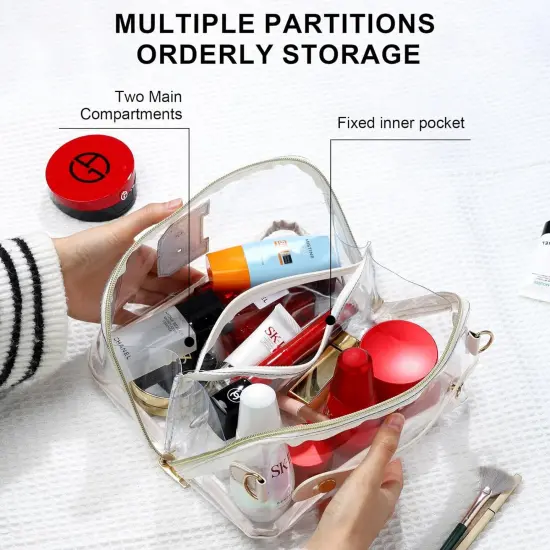 YOOLIFE Personalized White Transparent Bag - G {3}