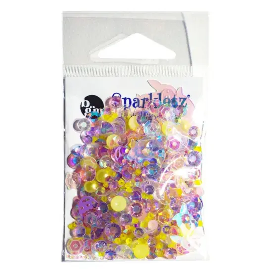Buttons Galore Sparkletz DIY Craft Embellishments 30 Grams - 3 Packs of Eastertime {2}