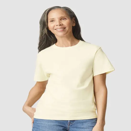 Gildan&reg; Hammer Classic Fit Crewneck Short Sleeve Tee Off white {1}