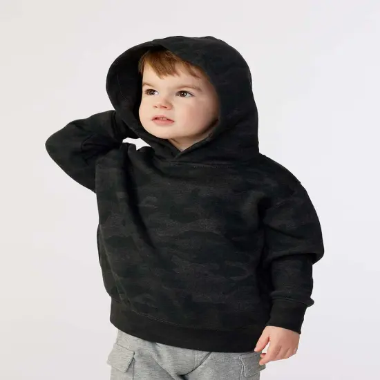 Rabbit Skins&reg; Toddler Pullover Fleece Long sleeve Hoodie - 3326 Storm camo {1}