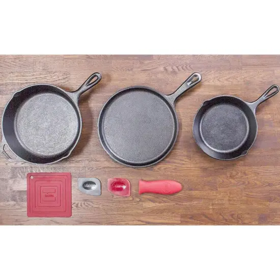 Lodge Cast Iron Skillet Set {1}
