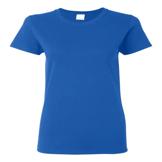 Gildan&reg; Heavy Cotton Women's Short Sleeve Crewneck T-Shirt Royal {2}