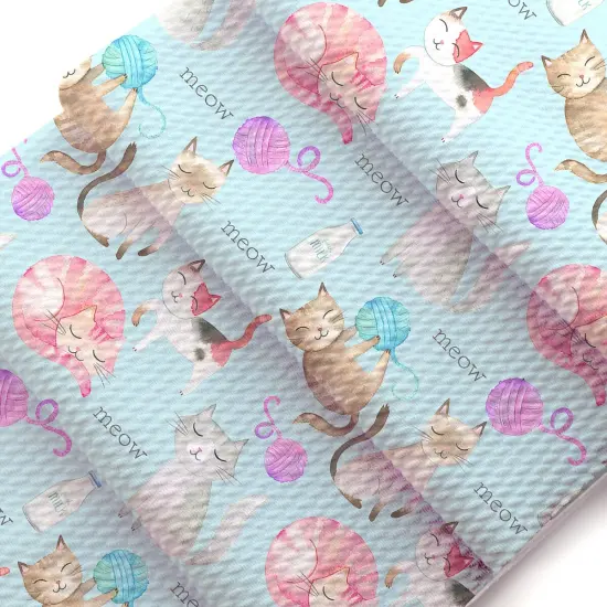 Cats Bullet Fabric 1 yard {2}