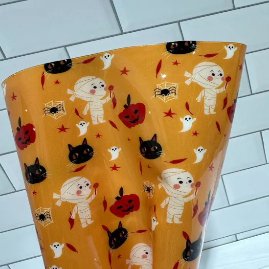Trick or Treat Mummy TPU Vinyl {1}