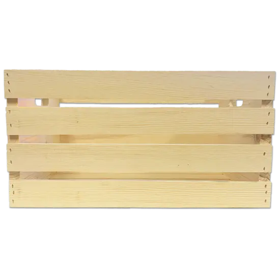 Wilson Large Pine Wood Crate {4}