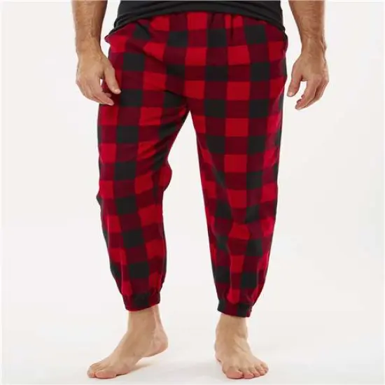 Flannel Jogger | RADYAN&reg; Blue-white {2}