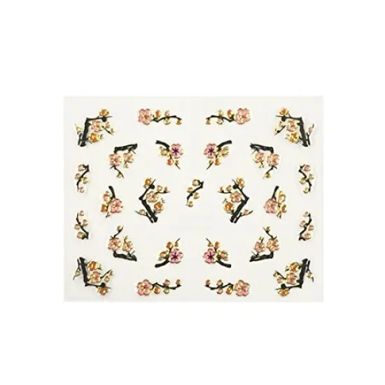 Wrapables Nail Art Nail Stickers - Asian Inspired Cherry Blossons (set of 6) {5}