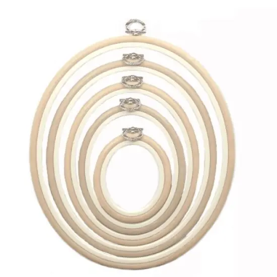 Oval Flexi Hoop Nurge 230-10 Sand {1}