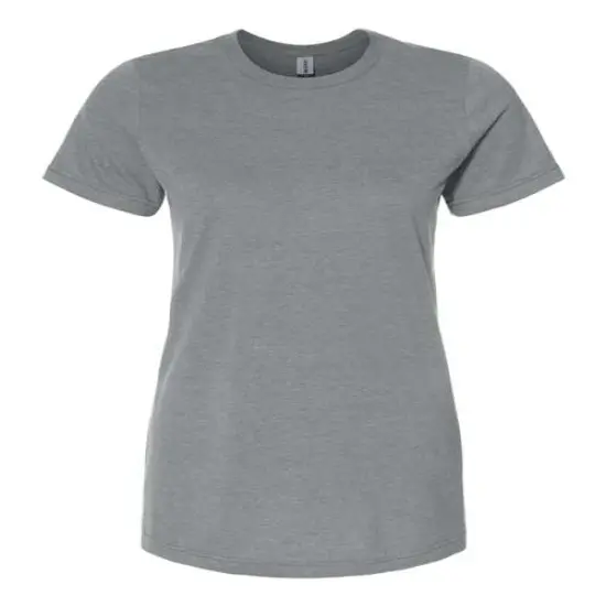 Gildan&reg; Softstyle Women's CVC Crewneck Short Sleeve T-Shirt Gunmetal {2}