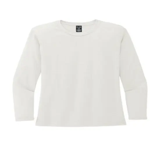 Allmade&reg; Women&rsquo;s Tri-Blend Long Sleeve Tee Fairly white {1}