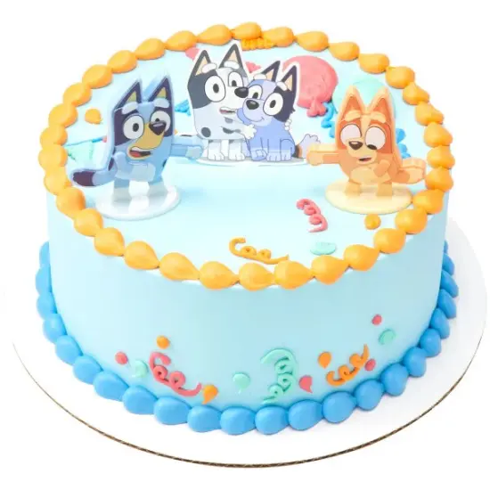 Bluey Dance Mode Set Cake Decorating Kit Topper {2}
