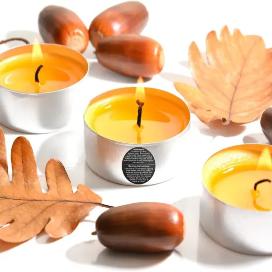 1000 PCS Candle Warning Labels, 1.5Inch round Candle Safety Labels Sticker for Candle Making DIY Candle Jars (Black) {5}