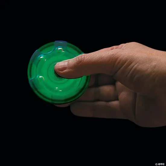 Glow-in-the-Dark Fidget Spinners - 6 Pc. {2}