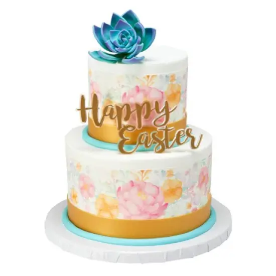 Purple Succulents Gum Paste Flowers {4}