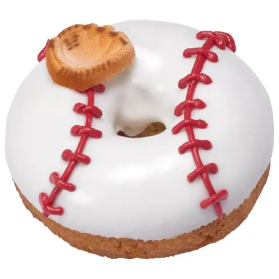 Baseball 3D ball Cupcake Cake rings- set of 12 {5}