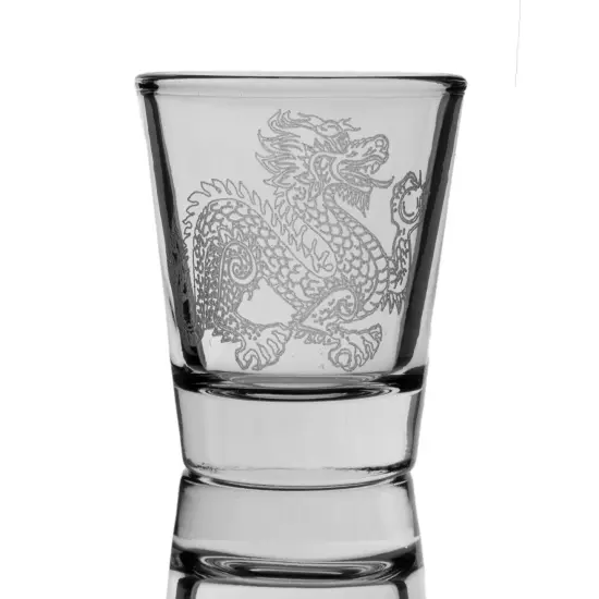 2oz Dragon two Shot glass {4}