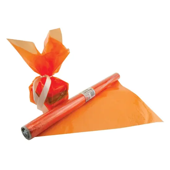 Cello-Wrap&trade; Roll, Orange, 20" x 12.5', 6 Rolls {2}