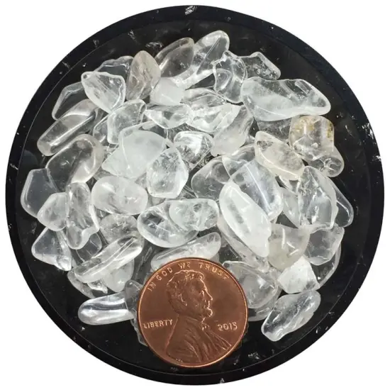 Clear Quartz Mini Crystal Chips &ndash; Size 2 {2}