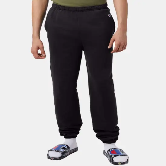 Champion&reg; Powerblend Sweatpants with Pockets Navy {3}