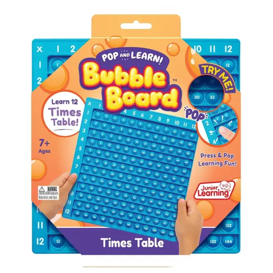 Times Table Pop and Learn&trade; Bubble Board {1}