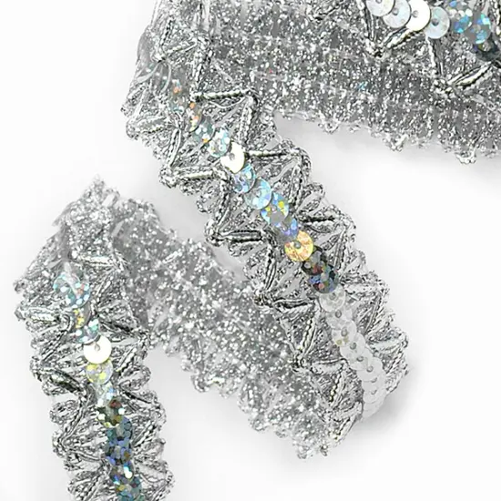 20 yards of Sheba Diamond Sequin Braid Trim | 20 yard cut Gold {5}