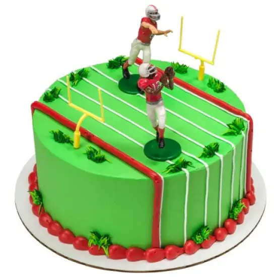 Touchdown Football Cake Kit Players and goalposts {3}