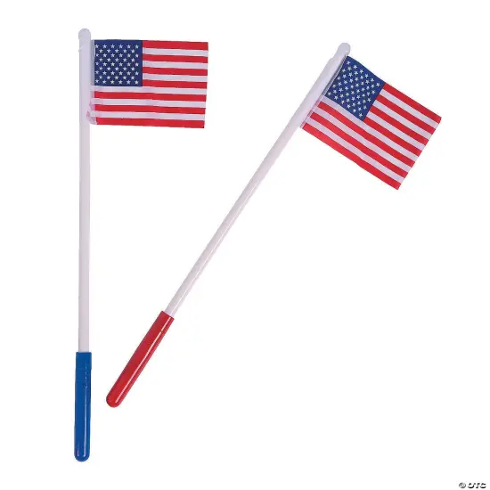 USA Light-Up Flags - 12 Pc. {2}