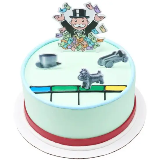 Hasbro Monopoly Let's Play! Cake Kit 4 Piece {5}