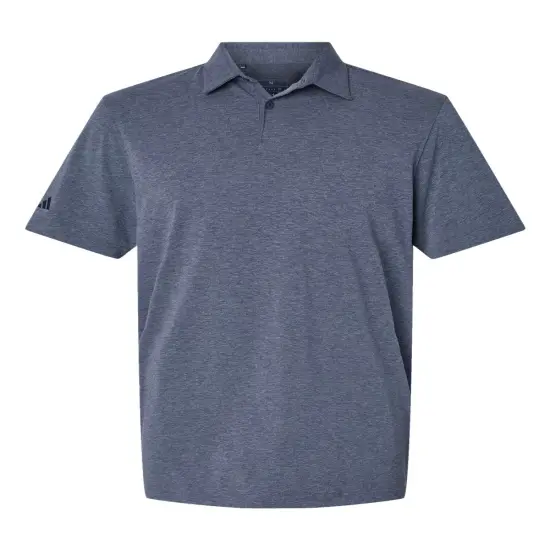 Adidas&reg; Blend Polo Blue dawn melange {3}