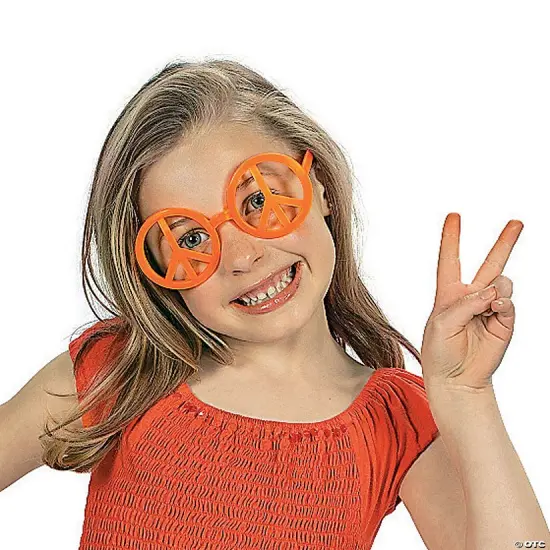 Peace Sign Eyeglasses 12 Pc {2}