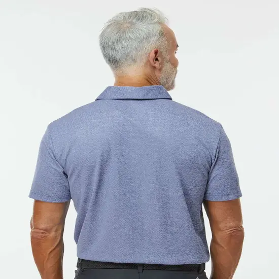 Adidas&reg; Space Dyed Polo Grey one heather {5}