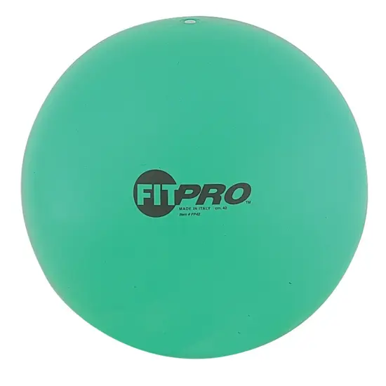 Fitpro Training & Exercise Ball, 42cm, Green {1}