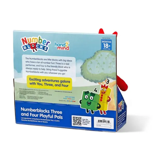 Numberblocks 3 & 4 Playful Pals Plush {2}